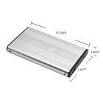 Botier pour disque dur externe usb 2. 5 sata, 2. 0 pouces, ssd, pour pc