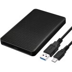Boîtier de disque dur externe - usb - c vers sata ssd hdd 2, 5 pouces - pour ordinateur portable et pc ... Boîtier de disque dur externe - usb - c vers sata ssd hdd 2, 5 pouces - pour ordinateur portable et pc ...