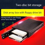 Botier de disque dur interne intgr, 2 baies, eb 6250, modes raid, 2. 5 pouces, 3. 5 pouces