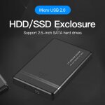 Bo�tier de disque dur mobile sata haute vitesse, adaptateur de bo�tier externe ssd de 2. 5 pouces, 5gbps ...
