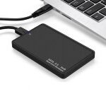 Bo�tier de disque dur sata portable haute vitesse noir usb 2. 5 vers sata, bo�tier externe ssd / hdd ...