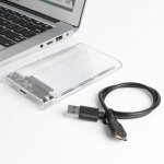 Botier de disque dur ssd 2. 5 pouces, pour ordinateur portable, sata iii vers usb 3. 0, fourniture de ...
