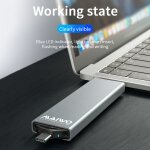 Bo�tier pour disque dur ssd m. 2 nvme sata vers usb 3. 2, type c, cl� m / b, accessoires pour pc