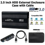 Boîtier de disque dur usb 3. 0 sata hdd ssd 2. 5 ''pouces boîtier externe caddy portable Boîtier de disque dur usb 3. 0 sata hdd ssd 2. 5 ''pouces boîtier externe caddy portable