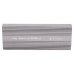 Botier de disque ssd m. 2 nvme pcie ngff sata, port de type c, 10gbps, conforme  l'uasp, sans outil, ...