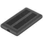 Bo�tier pour double disque ssd m. 2 avec manchon en gel de silice - dualdatacable