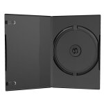 Boitiers dvd noirs simples - 50 pièces - 135x190x15 mm Boitiers dvd noirs simples - 50 pièces - 135x190x15 mm