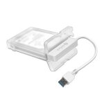 Bo�tier externe 2 en 1 pour disque 2. 5'' sata usb v3. 0 322 - wh blanc connectland