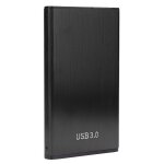 Bo�tier externe pour disque dur ssd de 3. 0 pouces, usb 2. 5, noir