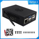 Boîtier en métal avec ventilateur pour orange pi 5 pro, coque de refroidissement passive active, antenne ... Boîtier en métal avec ventilateur pour orange pi 5 pro, coque de refroidissement passive active, antenne ...