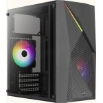 Boitier moyen tour atx aerocool raider mini v2 rgb avec panneau vitr