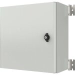 Bo�tier mural lanview ip65 avec plaque de montage l 400 x h 400 x p 200 mm (rwm - ip65404020w)