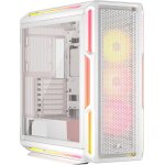 Boîtier pc atx - corsair - 5000t lx rgb - 3 ventilateurs lx120 rgb - eclairage aurora rgb - blanc Boîtier pc atx - corsair - 5000t lx rgb - 3 ventilateurs lx120 rgb - eclairage aurora rgb - blanc