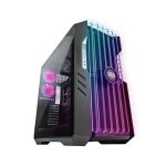 Boitier pc grand tour e - atx cooler master haf 700 evo rgb avec panneau vitr - noir
