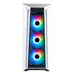 Boitier pc moyen tour atx cooler master masterbox 520 avec panneaux vitrés - blanc Boitier pc moyen tour atx cooler master masterbox 520 avec panneaux vitrés - blanc