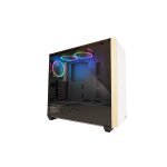 Boitier pc moyen tour e - atx inwin 216 rgb avec panneau vitr - blanc