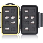 Boîtier de protection / cas pour les cartes de mémoire / stockage pour 16x micro sd cards Boîtier de protection / cas pour les cartes de mémoire / stockage pour 16x micro sd cards