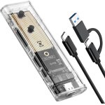 Boîtier ssd m. 2 nvme usb 3. 1 gen 2 10 gbit / s, boîtier disque dur externe transparent pour ssd m - ... Boîtier ssd m. 2 nvme usb 3. 1 gen 2 10 gbit / s, boîtier disque dur externe transparent pour ssd m - ...