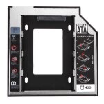 Botier universel pour disque dur sata 2. 5, 9. 5mm ssd, adaptateur caddie pour ordinateur portable, ...