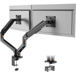Bras double ecran pc - support 2 moniteurs de 13 à 32 pouces, bras à gaz réglable en hauteur, inclinaison, ... Bras double ecran pc - support 2 moniteurs de 13 à 32 pouces, bras à gaz réglable en hauteur, inclinaison, ...
