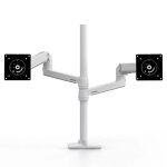 Bras lx double colonne haute blanc