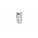 Brennenstuhl 1506550 minuteur �lectrique blanc programmateur journalier / hebdomadaire