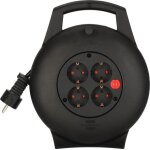 Brennenstuhl vario line kabelbox 4 - fach mini - kabeltrommel 10 m - kabeltrommel (1093900)