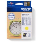 Brother lc - 125xly cartouche d'encre original jaune