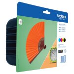 Brother lc - 129xlvalbp cartouche d'encre 4 pi�ces original noir, cyan, bordeaux, jaune