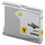 Brother lc970y - jaune - original - cartouche d'encre - pour brother dcp - 135c, dcp - 150c, dcp - 153c, ...