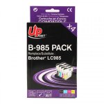 Uprint - pack de 4 - noir, jaune, cyan, magenta - compatible - cartouche d'encre (alternative pour : ...