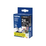 Brother - rouleau (2, 4 cm x 8 m) 1 cassette(s) ruban lamin - pour brother pt - d600; p - touch pt - ...