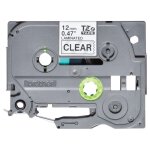 Brother tze - 131s - noir sur transparent - rouleau (1, 2 cm x 4 m) 1 cassette(s) ruban lamin� - pour ...