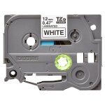 Brother tze - 231 - adh�sif - noir sur blanc - rouleau (1, 2 cm x 8 m) 1 cassette(s) ruban lamin� (pack ...