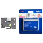 Brother tze - mql35 - mat - blanc sur gris clair - rouleau (1, 2 cm x 5 m) 1 cassette(s) ruban lamin ...