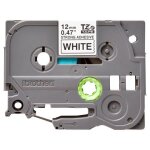 Brother tze - s231 - adh�sif extra fort - noir sur blanc - rouleau (1, 2 cm x 8 m) 1 cassette(s) ruban ...