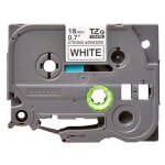 Brother tze - s241 - adh�sif extra fort - noir sur blanc - rouleau (1, 8 cm x 8 m) 1 cassette(s) ruban ...