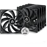 Buby - f12 pwm pst (5 pices) - ventilateur pc, 120 mm, haute performance, ventilateur boitier, refroidisseur ...
