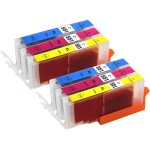 C - 551cmy cartouches c / m / y d'encre compatible pour remplacer canon cli - 551 pour une utilisation ...