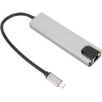 Type - c - hub 6 en 1 dock multifonctionnel connexion usb extensible pour l'office et utilisation domestique ...