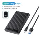 Type - c avec des sacs - orico bo�tier de disque dur externe sata vers, vitesse de 5gbps, pour ssd, hdd, ...