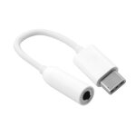 Type c vers 3. 5 mm femelle audio jack casque c�ble adaptateur blanc pour htc bolt