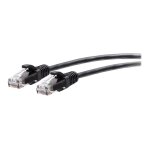 C2g 5ft (1. 5m) cat6a snagless unshielded (utp) slim ethernet network patch cable - black - cordon de ...