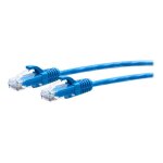 C2g 7ft (2. 1m) cat6a snagless unshielded (utp) slim ethernet network patch cable - blue - cordon de ...