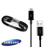 C�ble 1m noir usb micro - usb samsung pour galaxy note 3 n9005