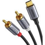 C�ble 2rca usb c audio st�r�o adaptateur type c m�le vers 2rca m�le y auxiliaire audio c�ble num�rique ...