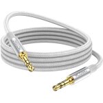 Cble aux 3, 5 mm vers jack audio 3, 5 mm cble aux prise 3 broches pour connecter le cble jack stro ...