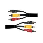 Cable 3x rca audio video rca male 1. 5m