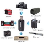 C�ble adaptateur bluetooth aux pour voiture, 3. 5mm, jack, r�cepteur, transmetteur de musique audio, ...