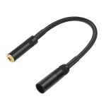 Cble adaptateur convertisseur audio mini xlr mle vers jack 1 / 8 trs femelle pour camras et microphones ...